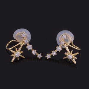 Ear clip simple earrings